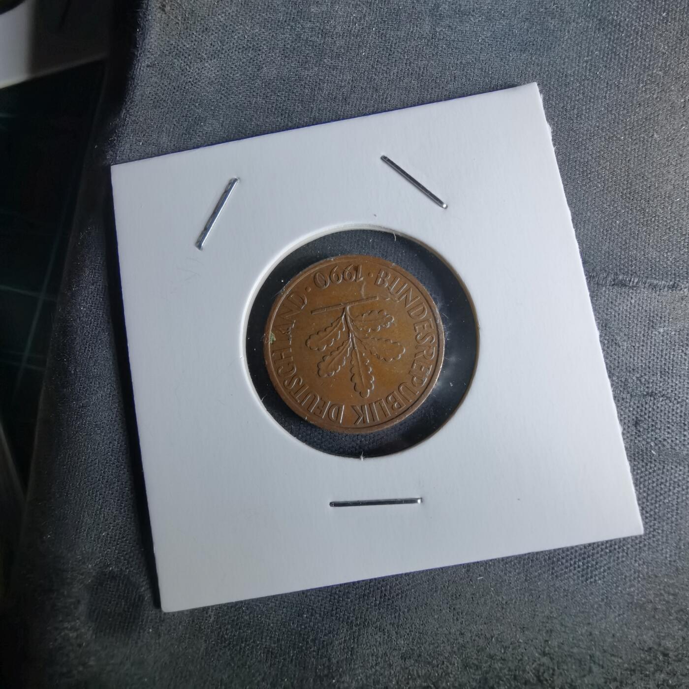 沼泽如烟--第979场 德国1990年2芬尼