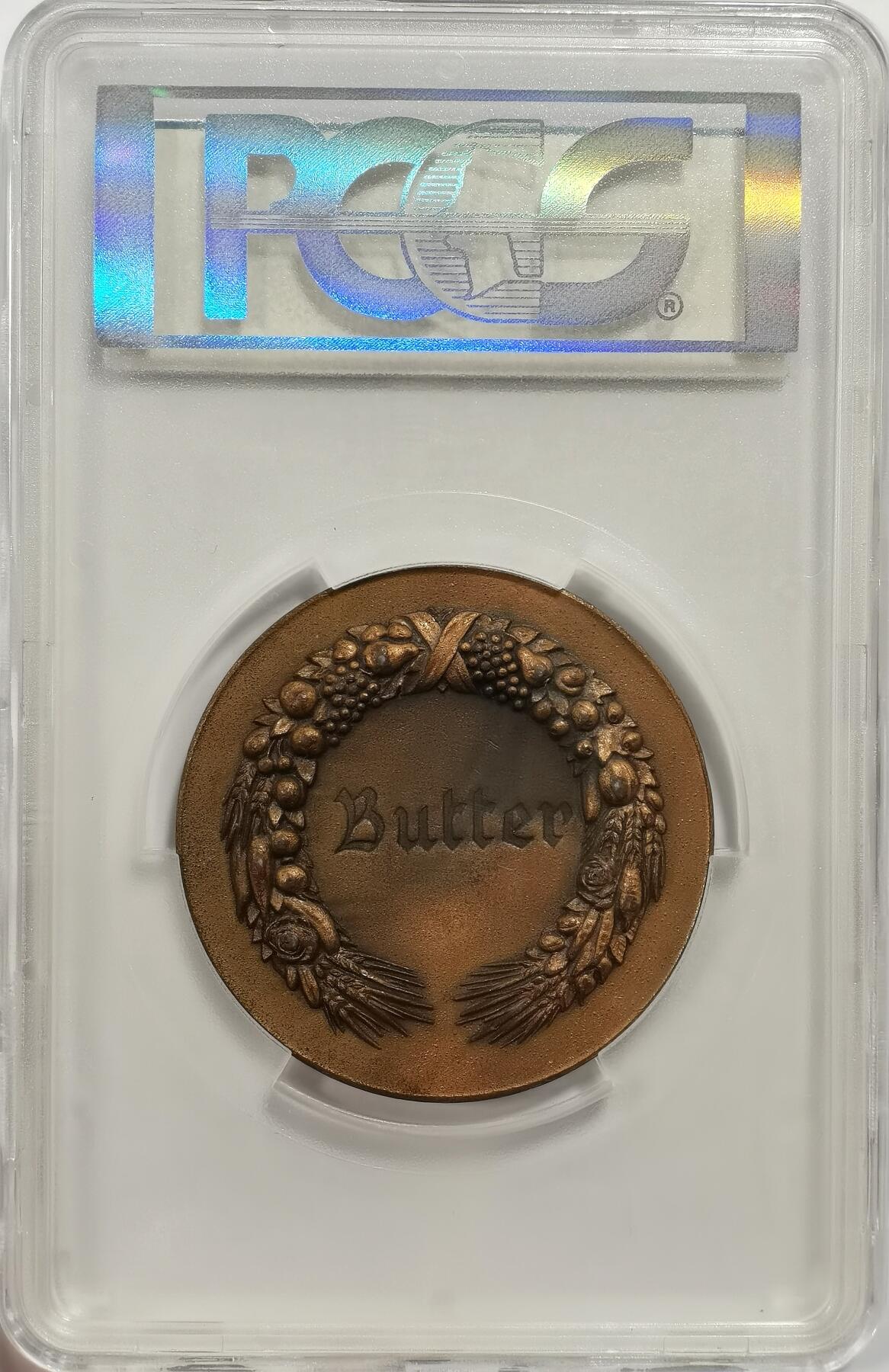 博洋堂世界钱币拍卖第159期（全场包邮） PCGS SP63BN 德国第三帝国1936年“血与土”（Blut und Boden）主题纪念大铜章，唯一冠军分！