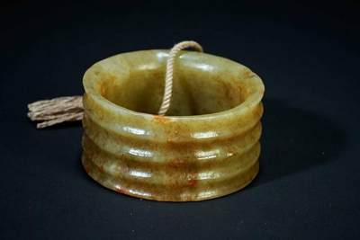 上海都达杂项专场十二（全场包邮】 - 和田古玉发箍