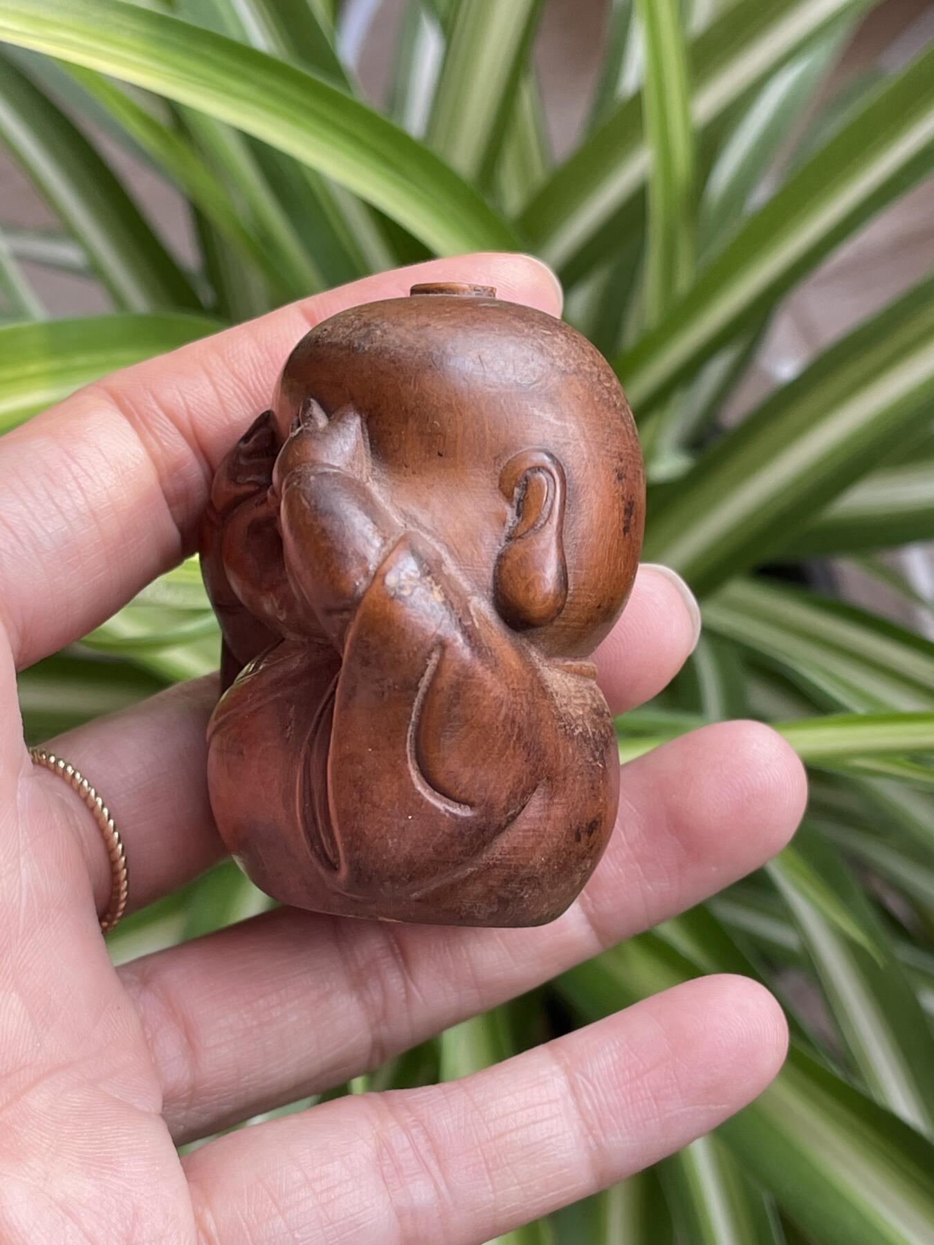 喵了个咪的第三期木器杂项小摆件拍卖 黄杨木不看小摆件