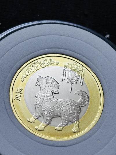 文馨钱币收藏 2026新年第五场（第 291 场）【长期接代拍品】 - 全新狗年纪念币十元