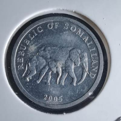 沼泽如烟--第980场 - 索马里兰2005秒年5先令