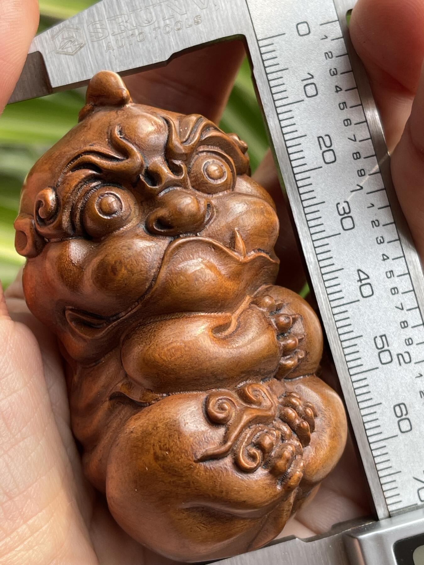 喵了个咪的第三期木器杂项小摆件拍卖 黄杨木有求必应