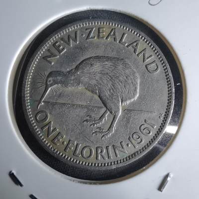 沼泽如烟--第980场 - 新西兰1961年1弗洛林