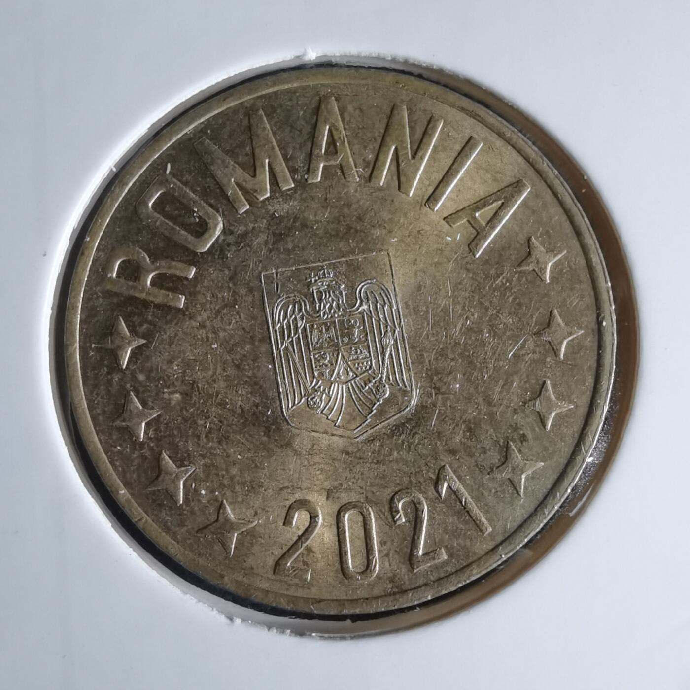 沼泽如烟--第980场 罗马尼亚2021年50巴尼