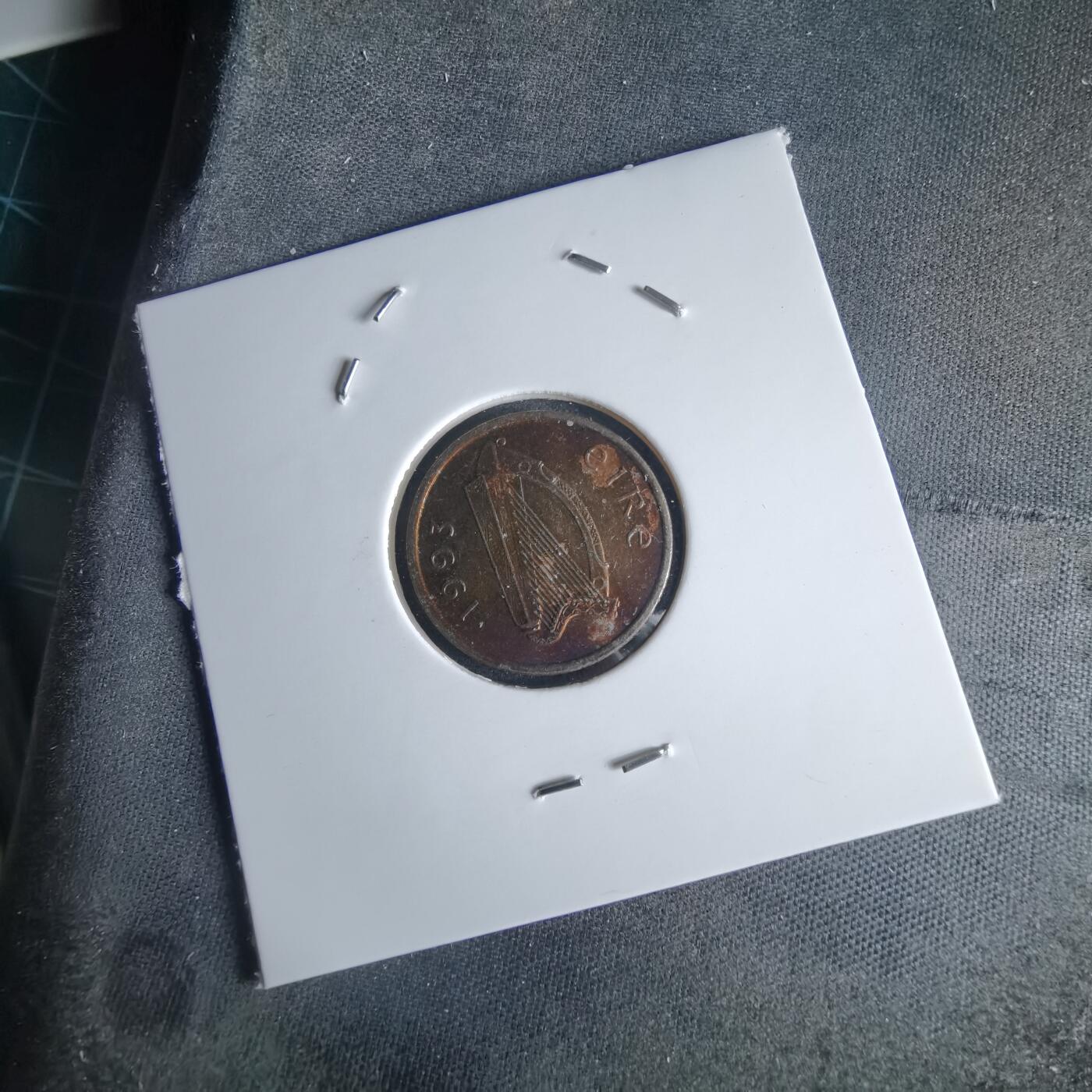 沼泽如烟--第980场 爱尔兰1993年5便士