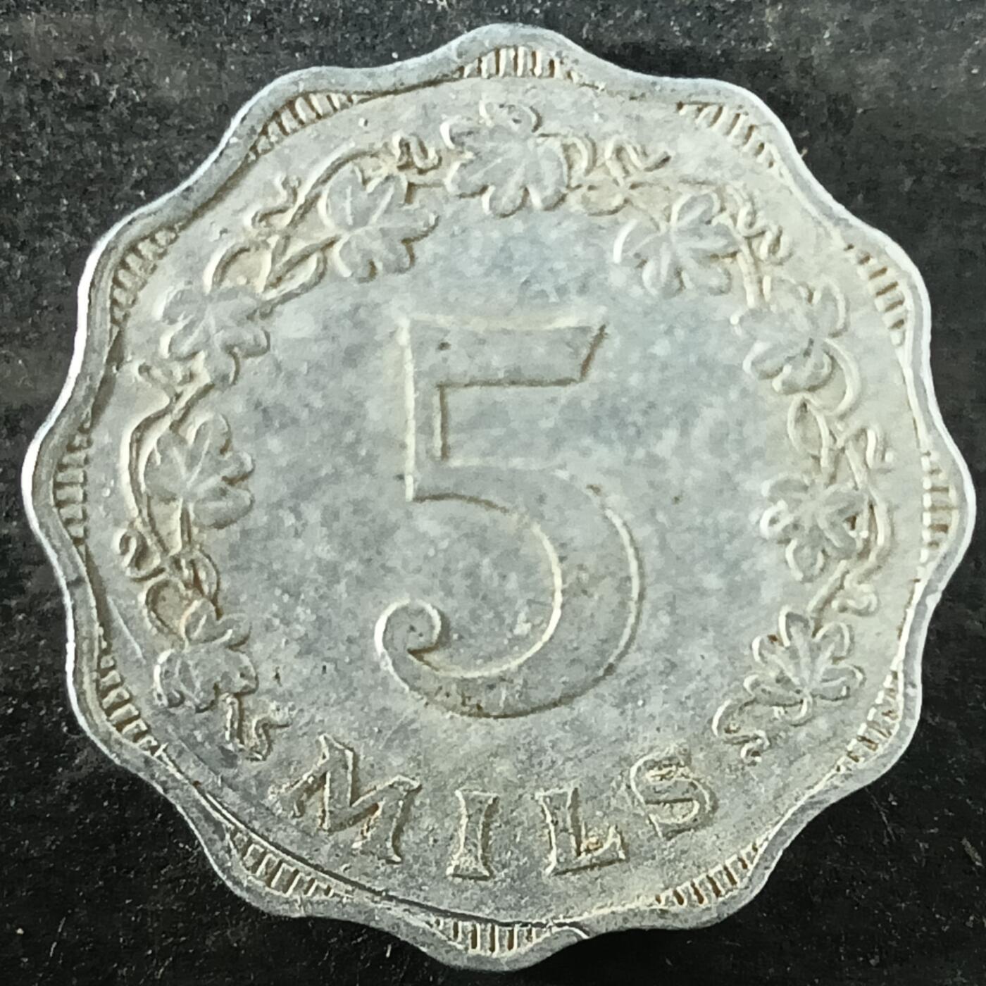 逸泉钱币2026第十四场世界各国散币纪念币A1214-1613 1452 马耳他5分