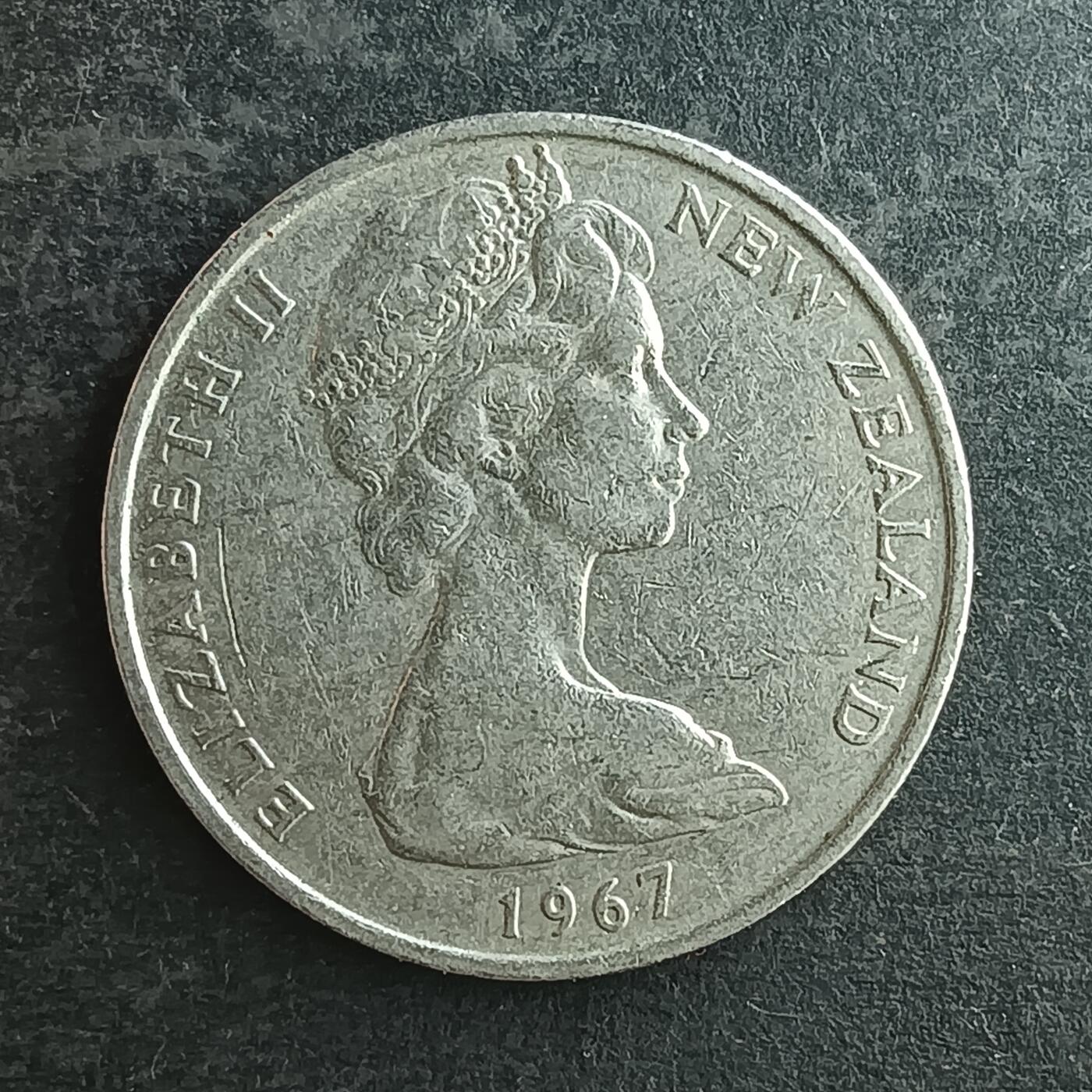 逸泉钱币2026第十四场世界各国散币纪念币A1214-1613 1480 新西兰10分