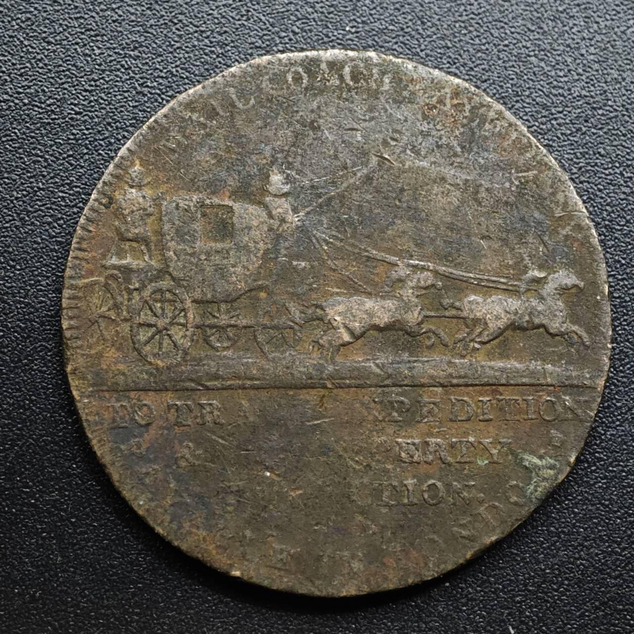 【淘币小摊】限时拍第八百五十七拍  老铜币场  满百包邮可预留两周  周一统一发货  英国半便士铜币代币