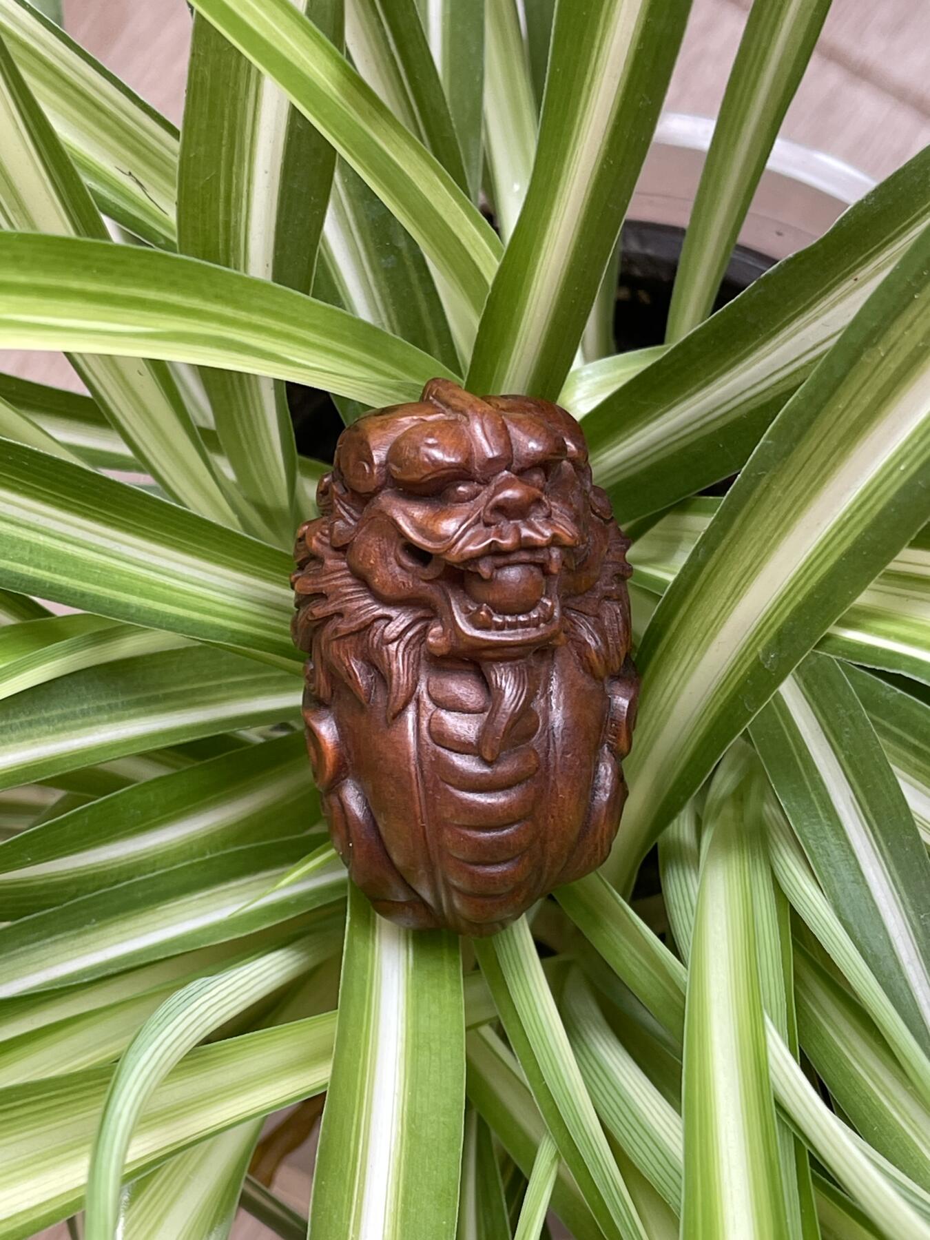 喵了个咪的第三期木器杂项小摆件拍卖 黄杨木貔貅