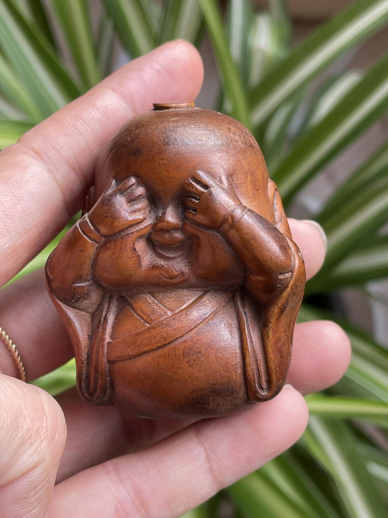 喵了个咪的第三期木器杂项小摆件拍卖 黄杨木不看小摆件