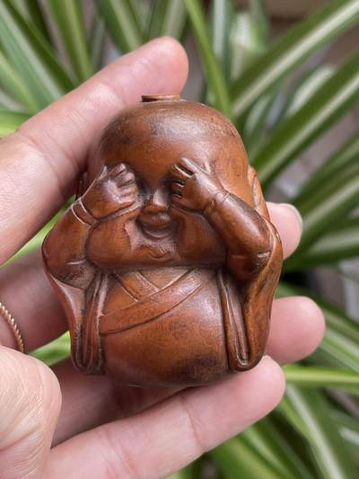 喵了个咪的第三期木器杂项小摆件拍卖 - 黄杨木不看小摆件