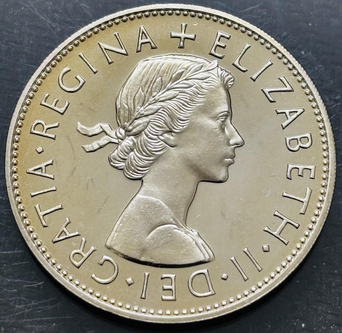 文馨钱币收藏 2026新年第五场（第 291 场）【长期接代拍品】 全新 1970 年英国半克朗精制币