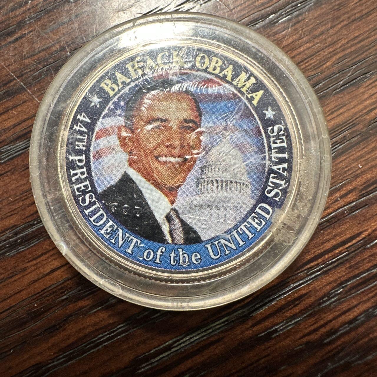 蒂克钱币-第58场 外国散币 奥运/博览会纪念章免佣限时拍 美国“奥巴马”肯尼迪半美元 