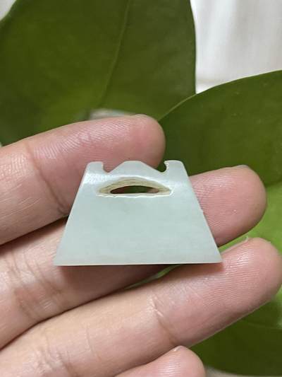 喵了个咪的第二期玉器杂项拍卖 - 和田玉平安锁