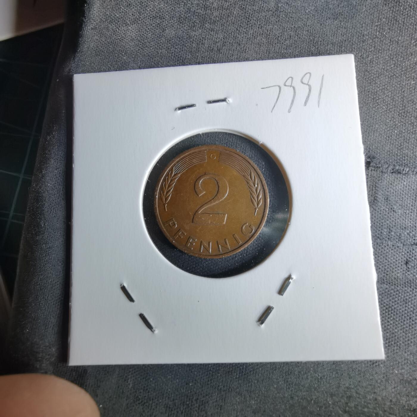 沼泽如烟--第979场 德国1990年2芬尼