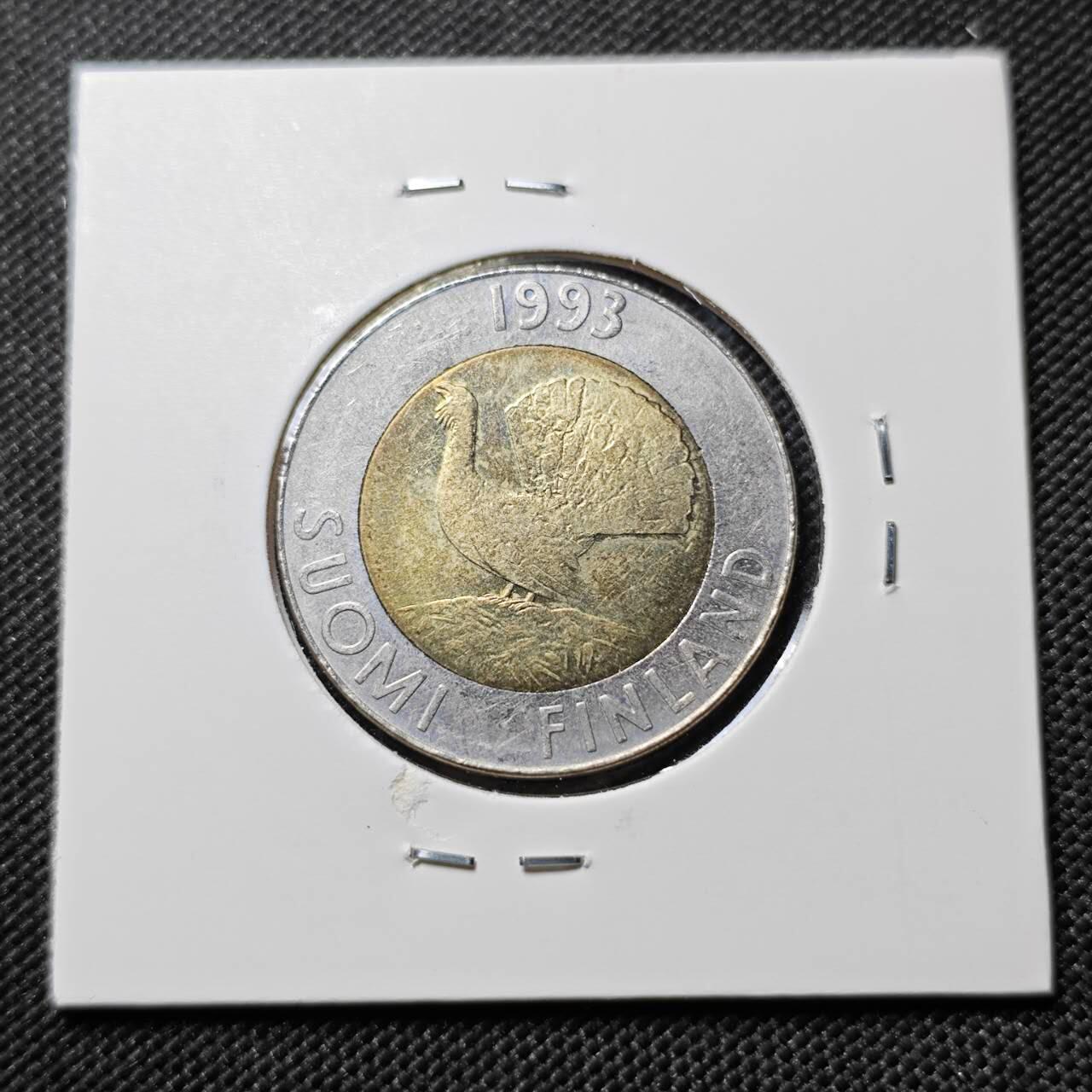 KK钱币收藏小铺  第390期  2月预留时间 周末发货  芬兰10马克双色币