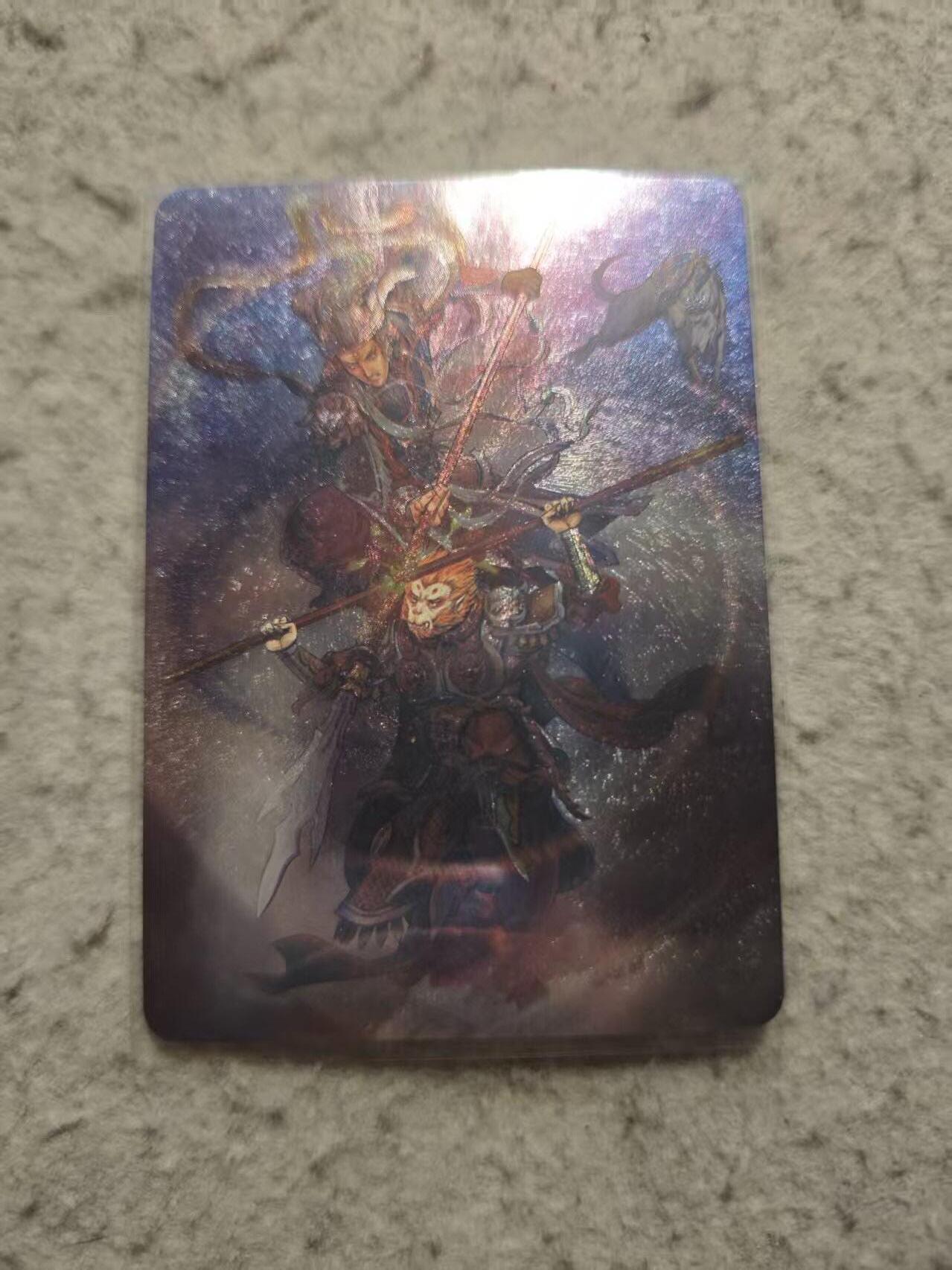 春节前倒数第二场！！龙虎卡牌-七四场（满200元包邮，无佣金，每周六结拍，欢迎送拍） 粗闪卡 卡趣多 大圣战小圣