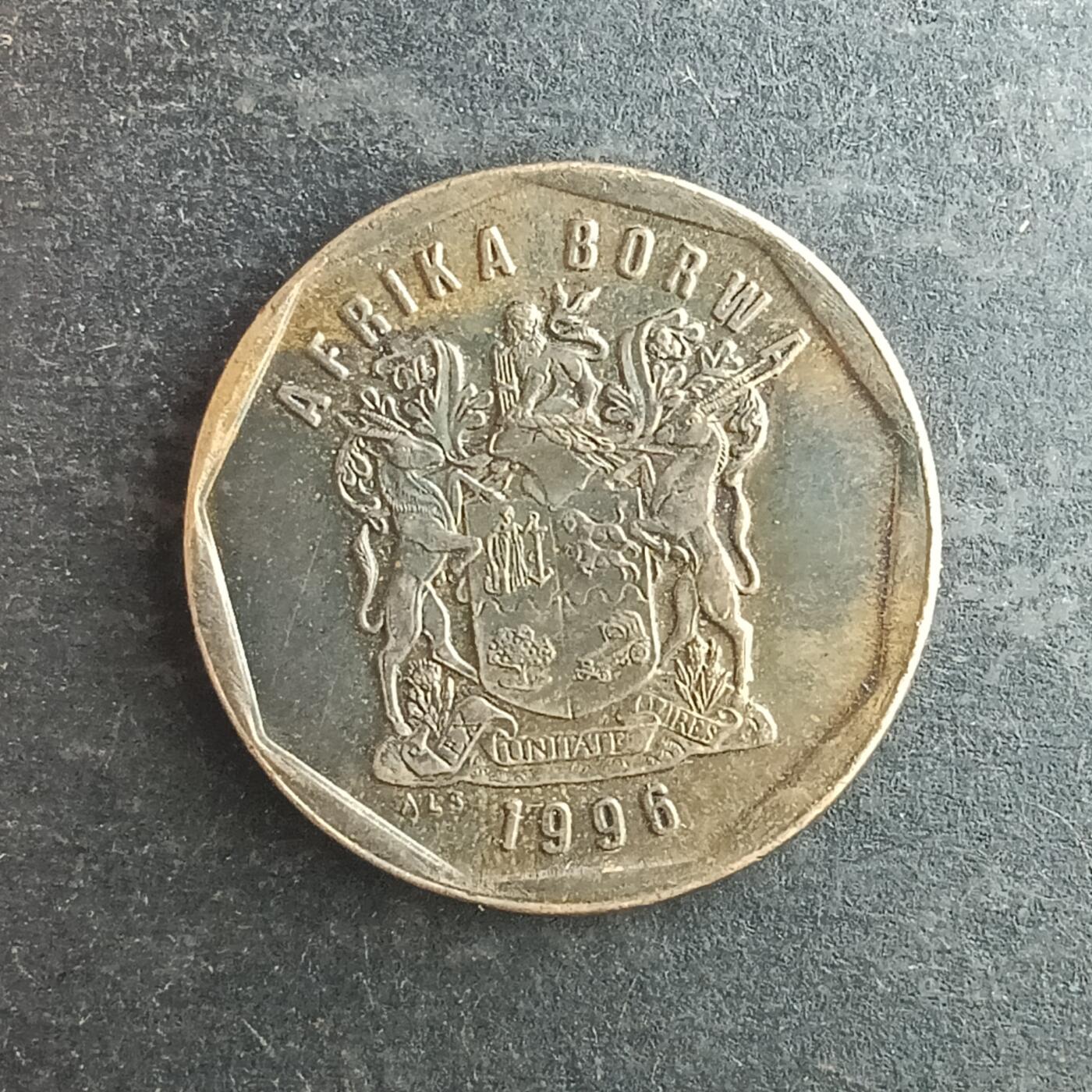 逸泉钱币2026第十四场世界各国散币纪念币A1214-1613 1474南非50分