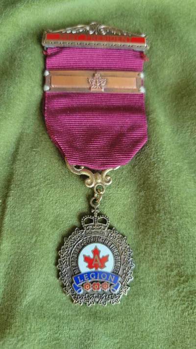 嘉宝良覃世界勋赏第24期拍卖 - 加拿大退伍军人协会奖章