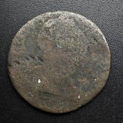 【淘币小摊】限时拍第八百五十七拍  老铜币场  满百包邮可预留两周  周一统一发货  - 英国乔治三世半便士铜币