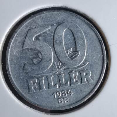 沼泽如烟--第980场 - 匈牙利1984年50菲勒