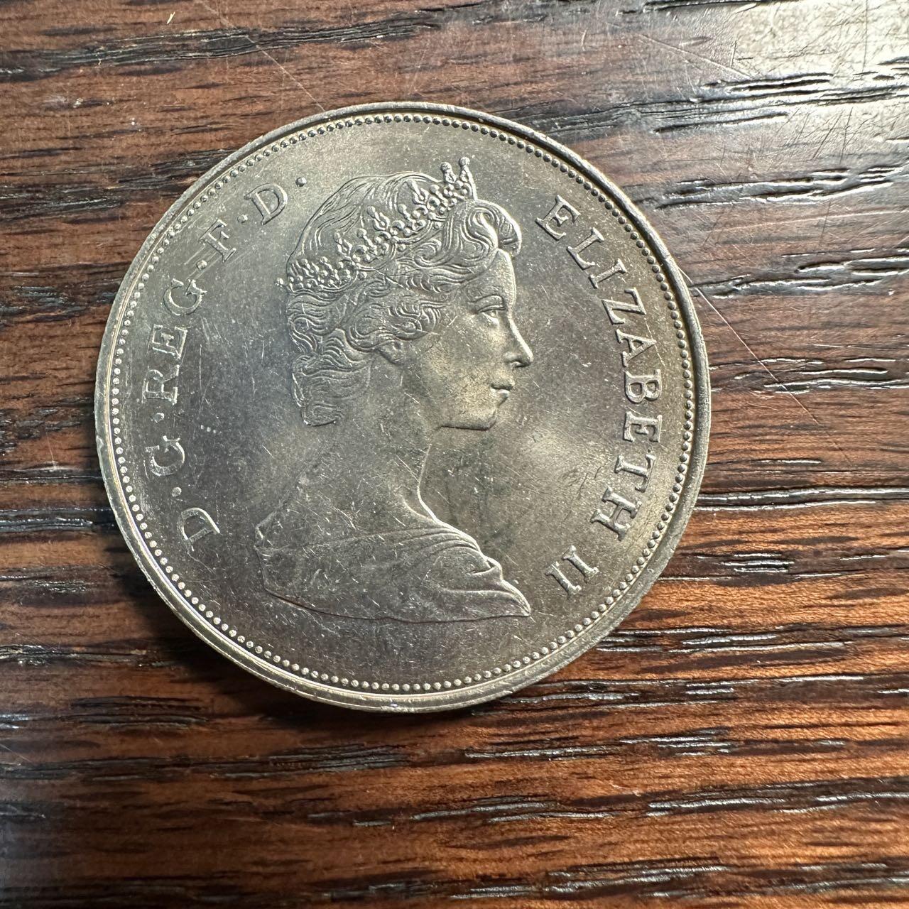 蒂克钱币-第58场 外国散币 奥运/博览会纪念章免佣限时拍 1981年英国查尔斯王子与戴安娜王妃大婚25便士克朗型纪念币