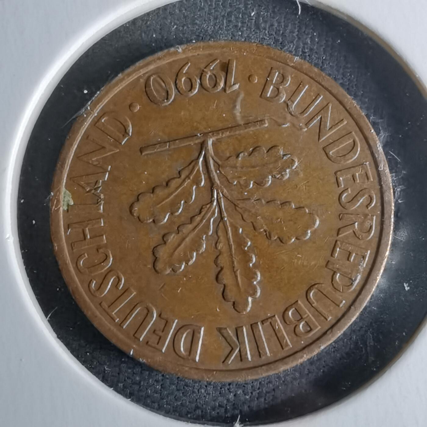 沼泽如烟--第979场 德国1990年2芬尼