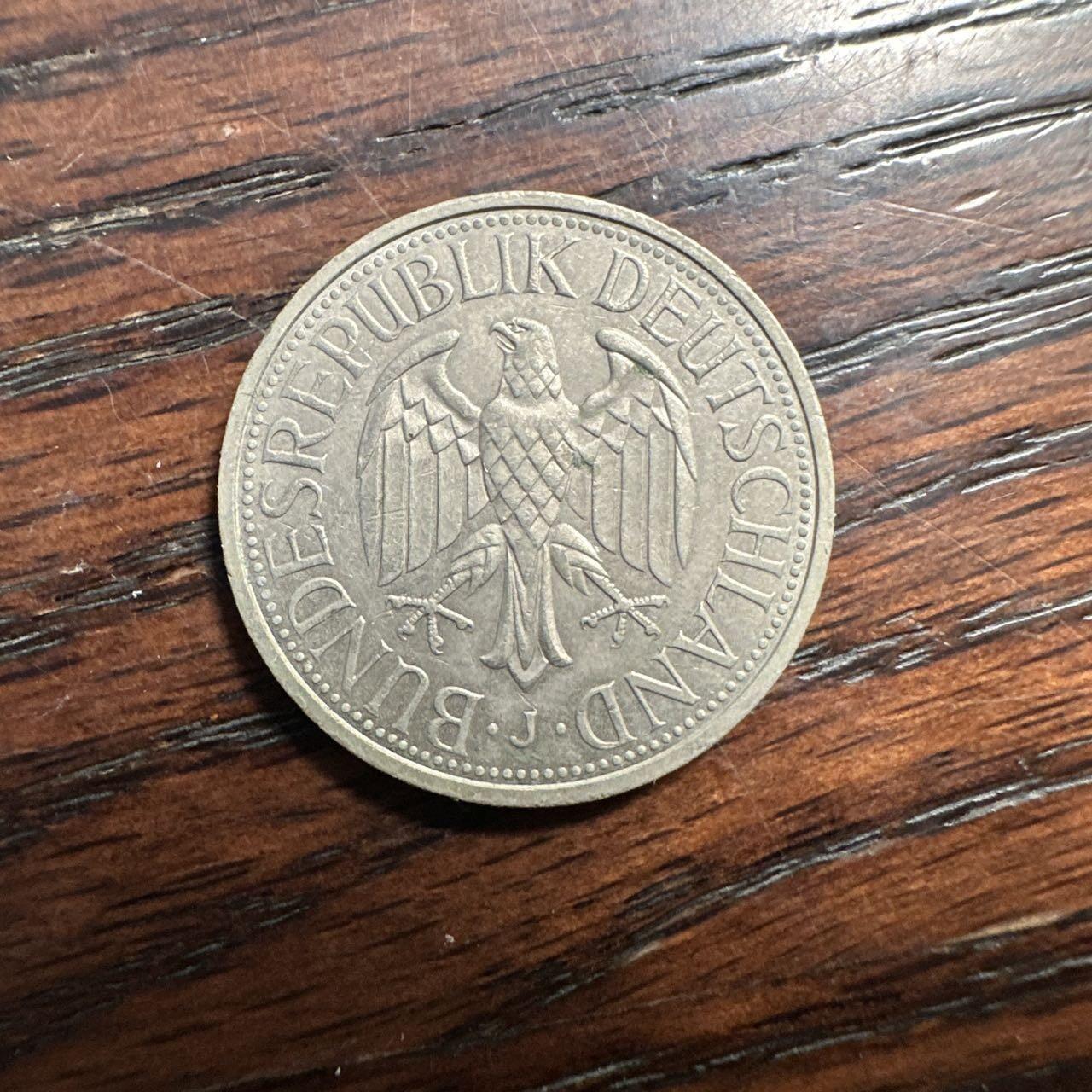 蒂克钱币-第58场 外国散币 奥运/博览会纪念章免佣限时拍 西德1981年 1马克硬币