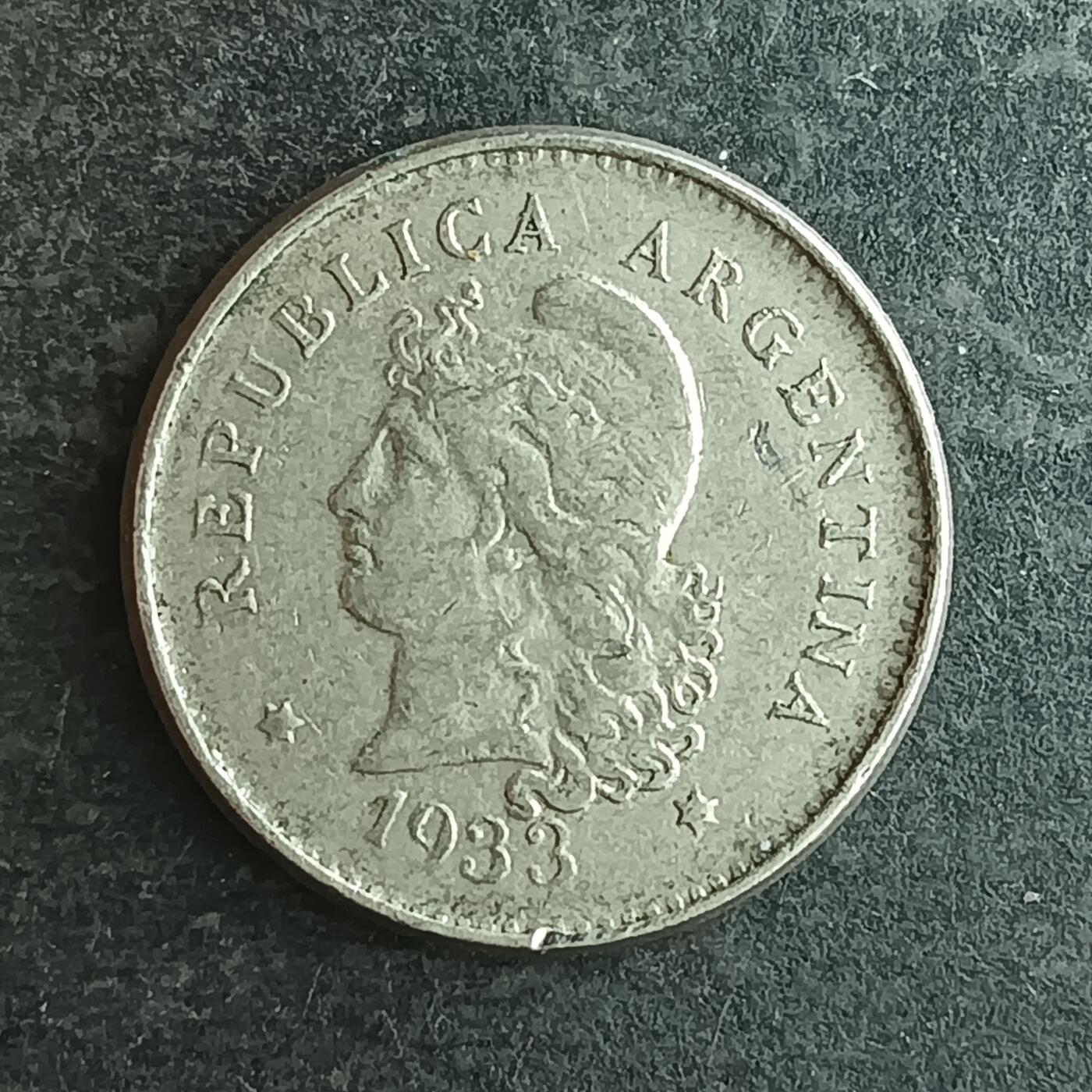 逸泉钱币2026第十四场世界各国散币纪念币A1214-1613 1611 阿根廷10分