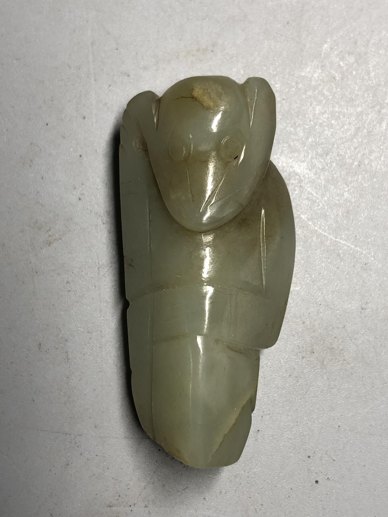 喵了个咪的第三期木器杂项小摆件拍卖 和田玉猴