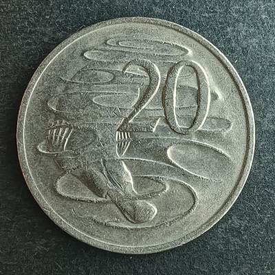 逸泉钱币2026第十四场世界各国散币纪念币A1214-1613 - 1820 澳大利亚20分硬币