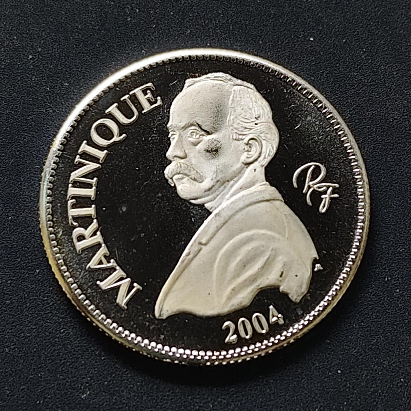 【全场包邮】纯粹捡漏拍498场-持续更新中 【样币】法属马提尼克2004年1/4欧元雕刻师罗蒂系列电精制纪念银样币【7.8克99.9%，估算纯银价约218元（按28元/克银价核算）】