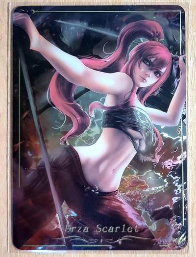 春节前倒数第二场！！龙虎卡牌-七四场（满200元包邮，无佣金，每周六结拍，欢迎送拍） - 光刻 白花恋诗ACG美女