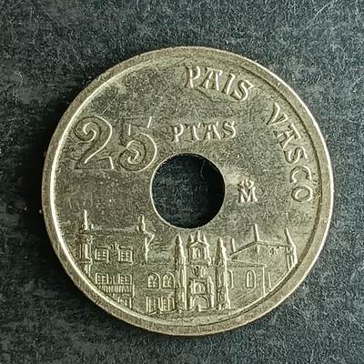 逸泉钱币2026第十四场世界各国散币纪念币A1214-1613 - 1565 西班牙25比赛塔