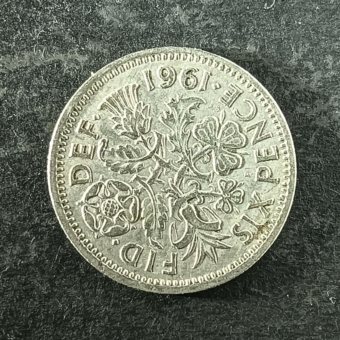 逸泉钱币2026第十四场世界各国散币纪念币A1214-1613 1484 英国6便士