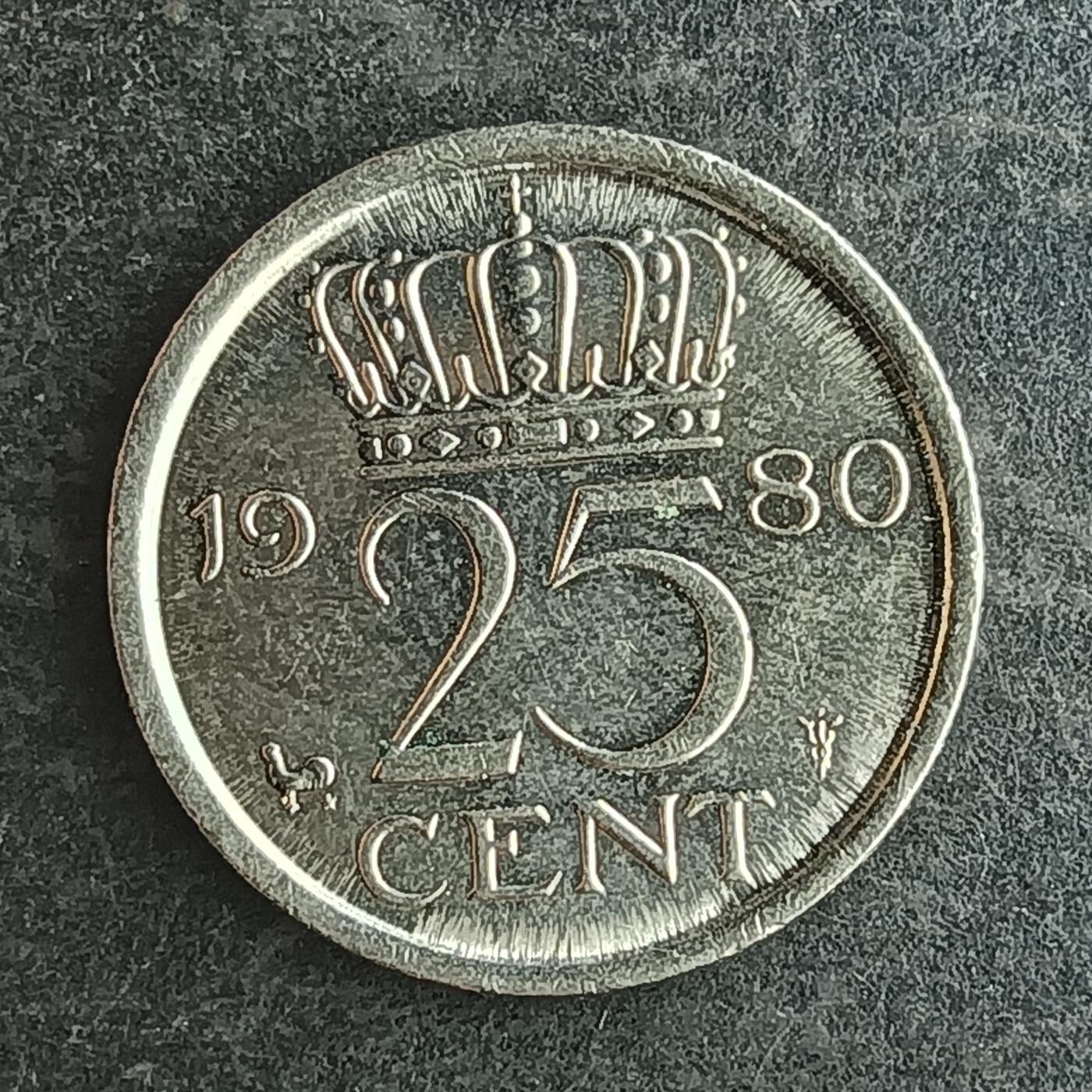 逸泉钱币2026第十四场世界各国散币纪念币A1214-1613 1547 荷兰25