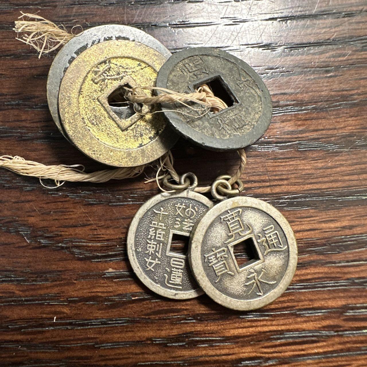 蒂克钱币-第58场 外国散币 奥运/博览会纪念章免佣限时拍 日本宽永通宝 寺庙祈福钱一串