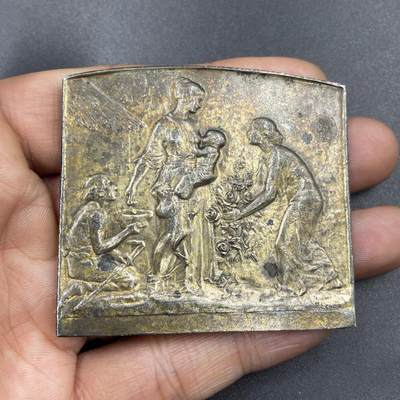 「木头集藏」章牌专场-第67场 - P. Lenoir～1978年法国国家警察互助孤儿院银章 ，尺寸：57 × 52mm，89 g，边铭：菱形厂标+ARGENT+密涅瓦银标。背面铭文显示此章是颁发给法国国会议员、南锡市市长克洛德·库莱（Claude Coulais），他于1973-1977年、1978-1981年两次担任国会议员，并于1977-1983年担任南锡市市长一职。最后一图是他的百科页面截图。