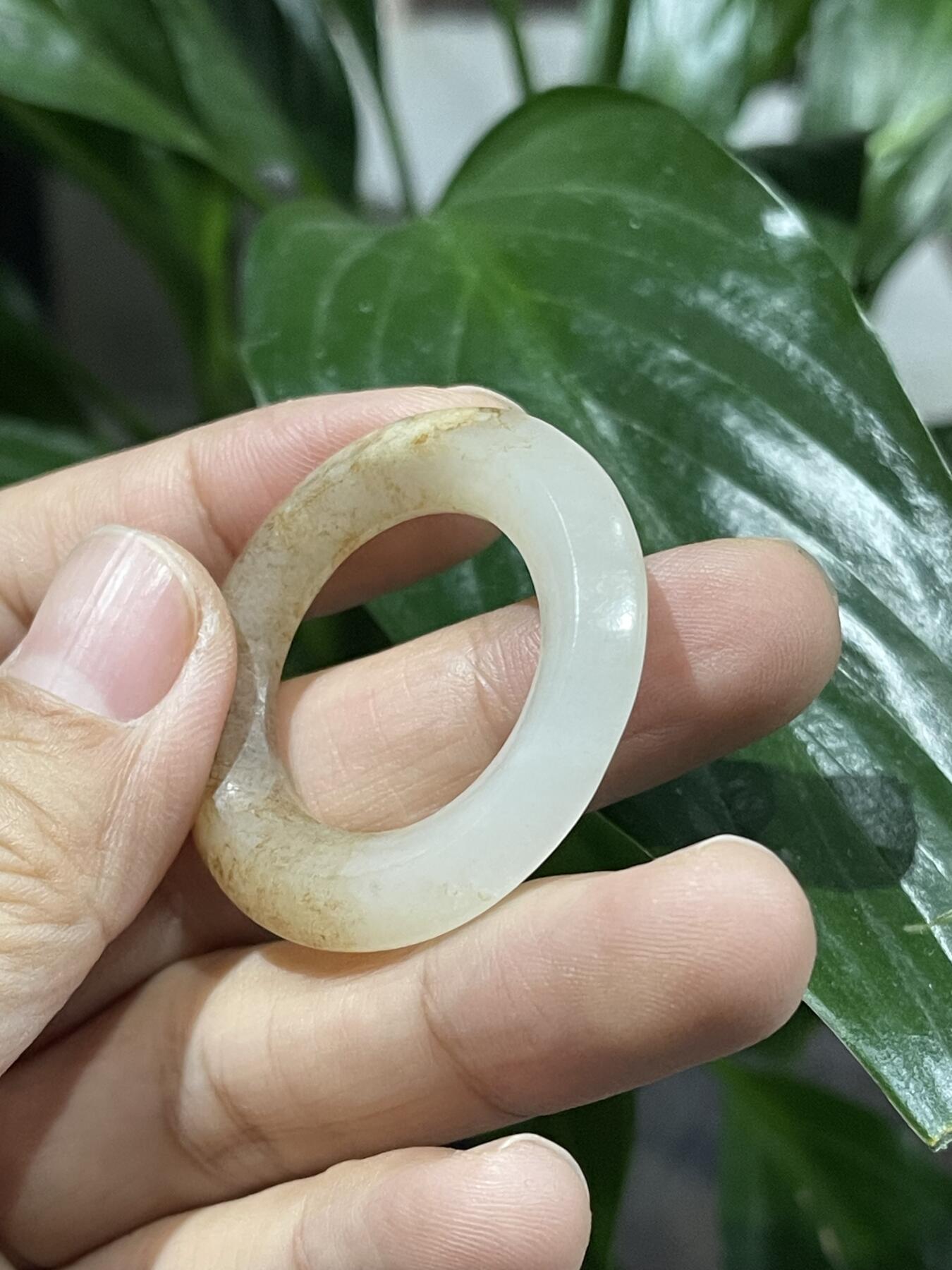 喵了个咪的第二期玉器杂项拍卖 和田玉环