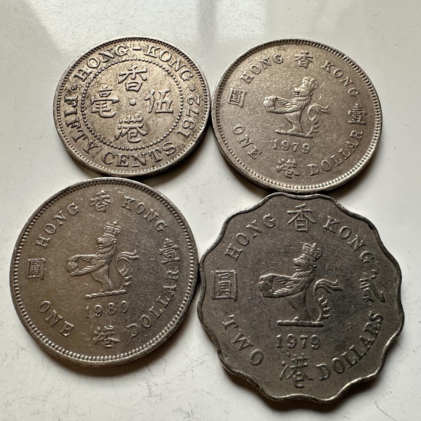 🌹外币初藏🌹🐯2026年第14场  每周二四六晚8️⃣点 接代拍 英王版港币四枚