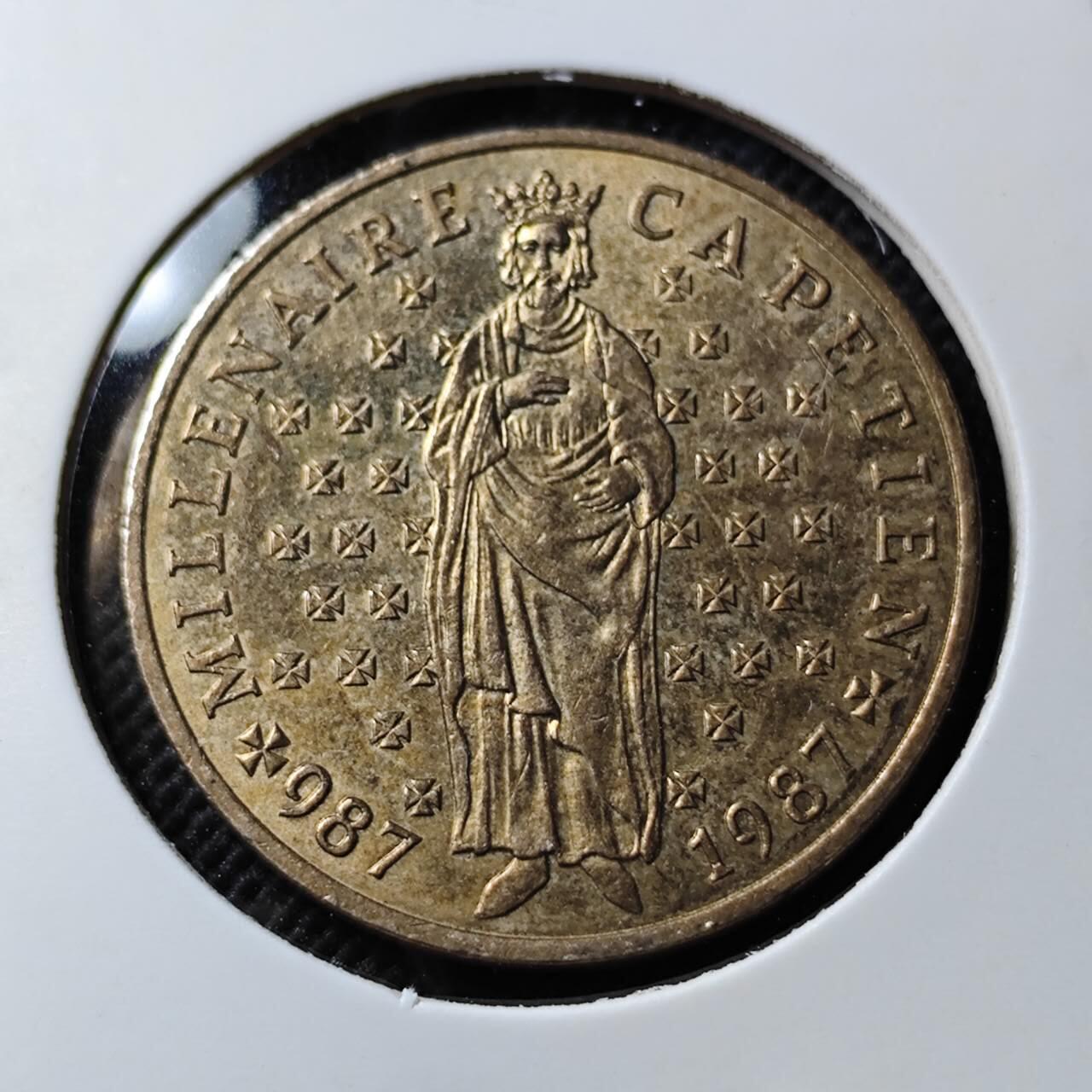 KK钱币收藏小铺  第390期  2月预留时间 周末发货  1987法国10法郎纪念币