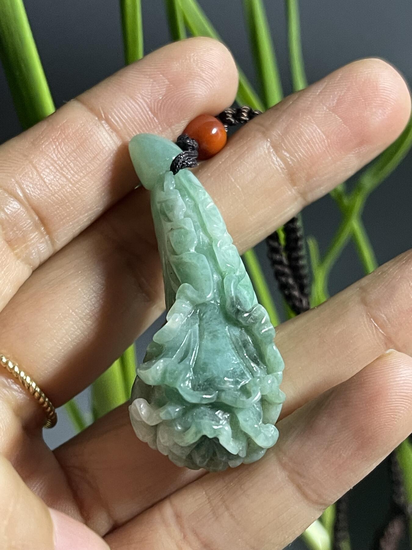 喵了个咪的第二期玉器杂项拍卖 天然翡翠百财