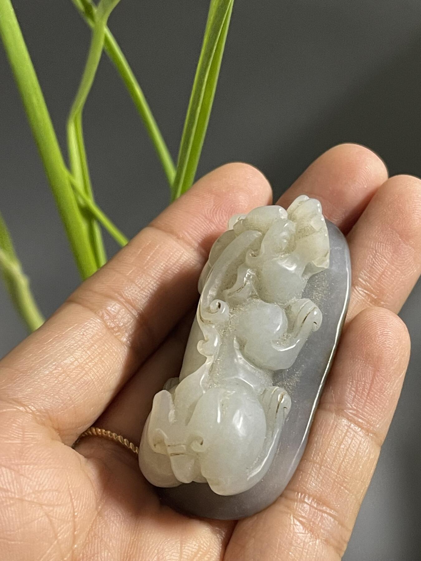 喵了个咪的第二期玉器杂项拍卖 和田玉瑞兽