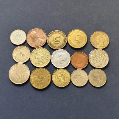 【全场包邮】纯粹捡漏拍498场-持续更新中 - 世界各国各年份散币P组-英国+德国+瑞典+乌克兰等