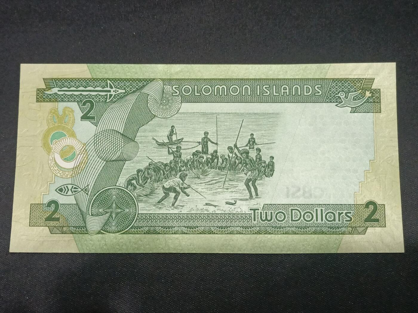 【游宝拍卖】乙巳蛇年第115期 蛇年收官场 所罗门群岛-2元【全新UNC】