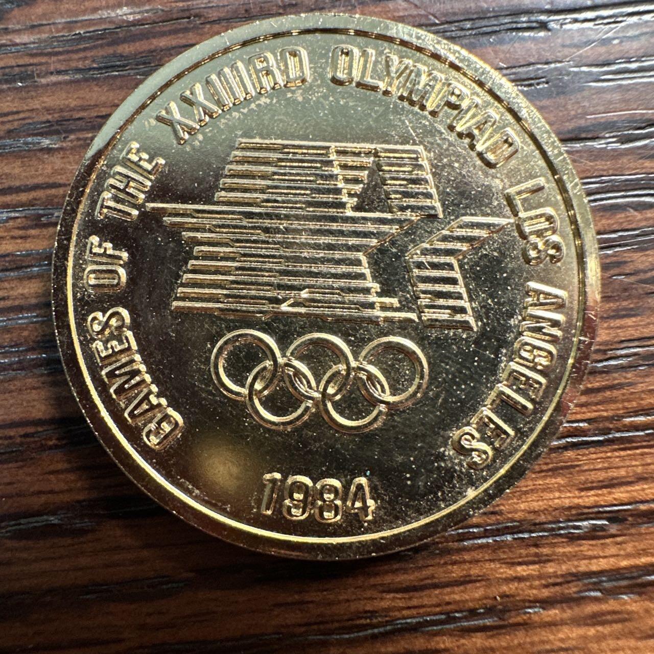 蒂克钱币-第58场 外国散币 奥运/博览会纪念章免佣限时拍 1984年洛杉矶第23届夏季奥运会纪念章