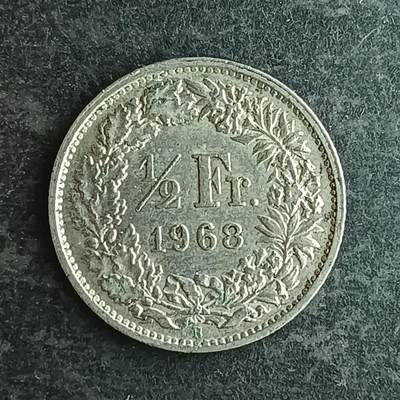 逸泉钱币2026第十四场世界各国散币纪念币A1214-1613 - 1573 瑞士1/2法郎