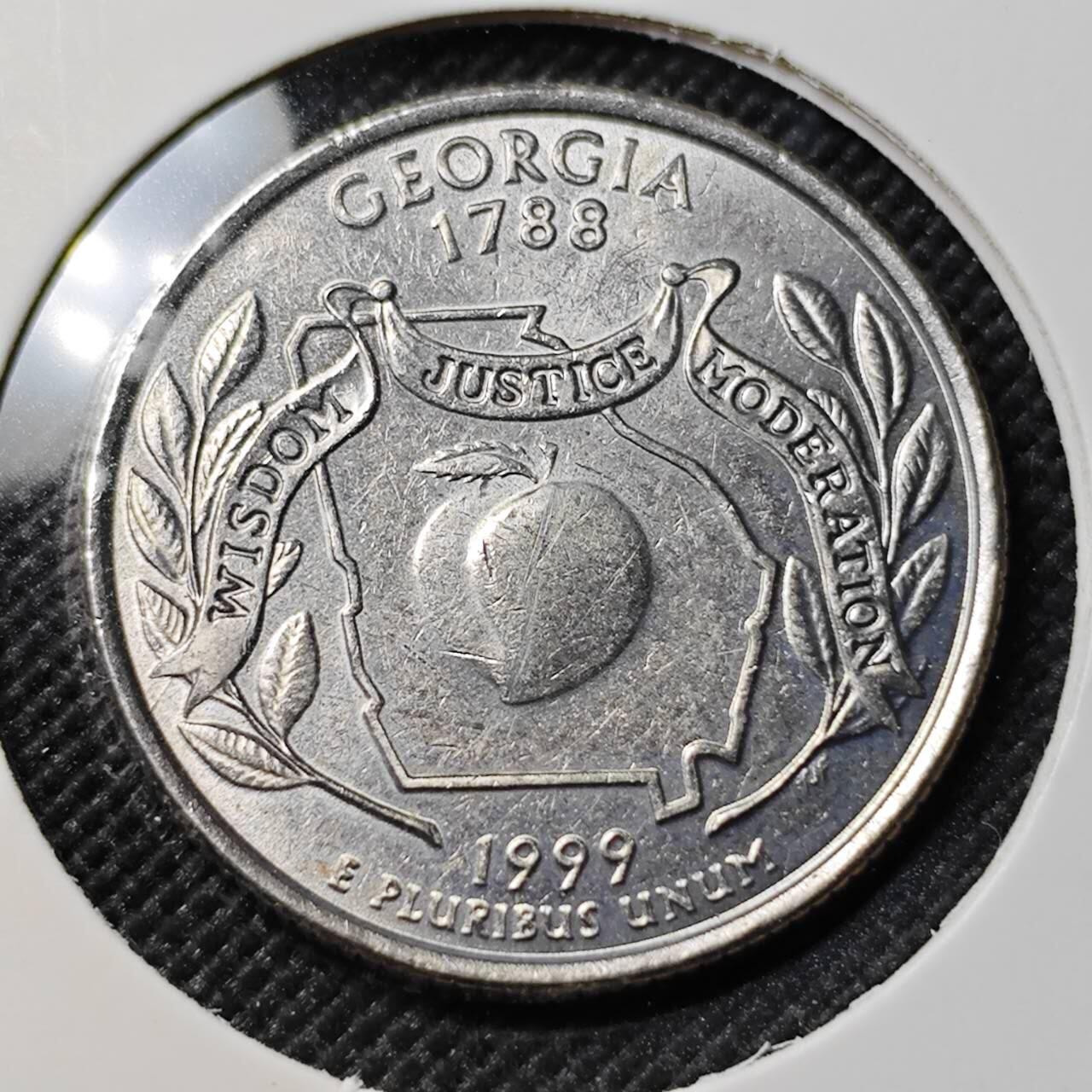 KK钱币收藏小铺  第390期  2月预留时间 周末发货  美国25分纪念币