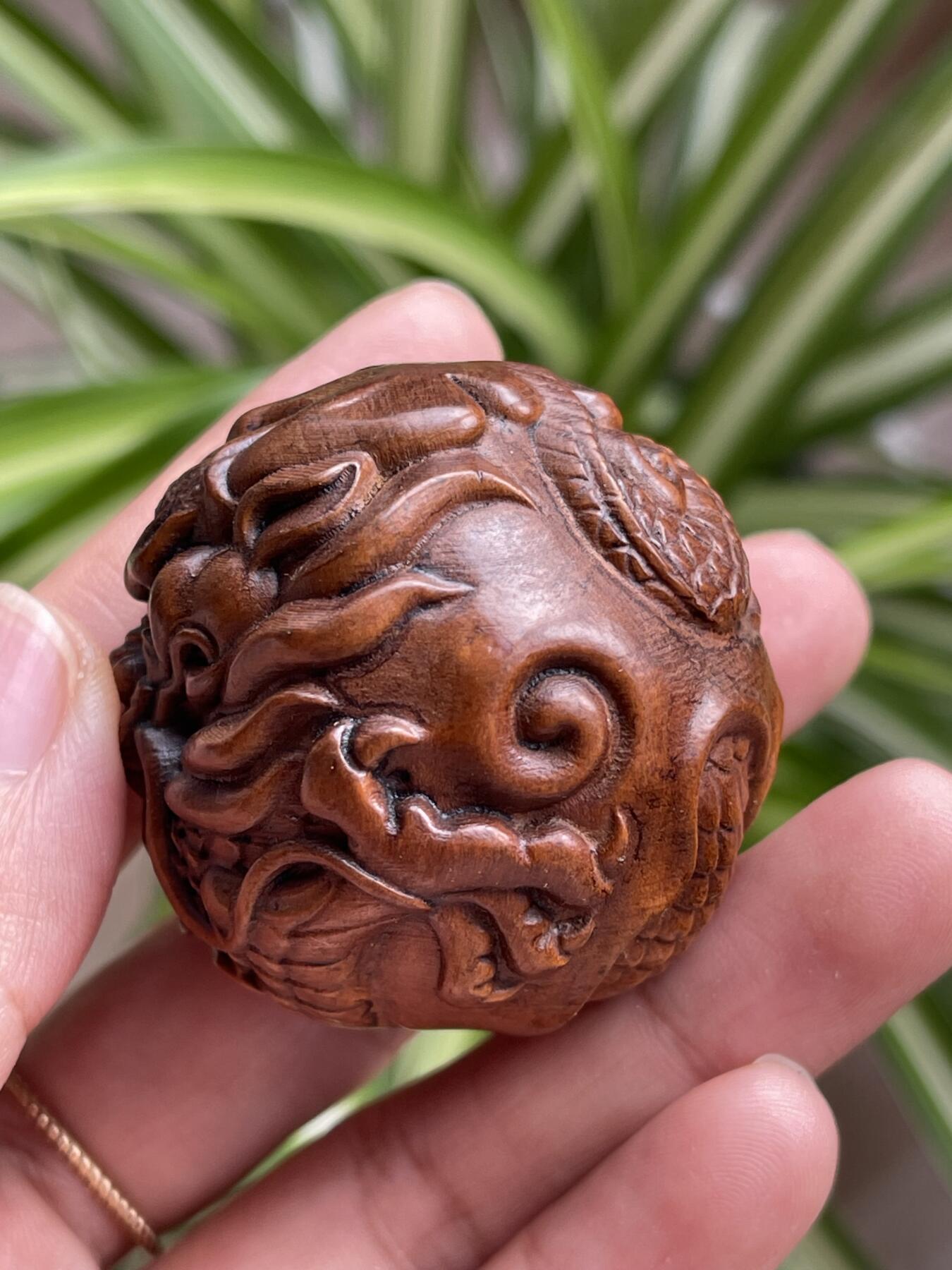 喵了个咪的第三期木器杂项小摆件拍卖 黄杨木手把件